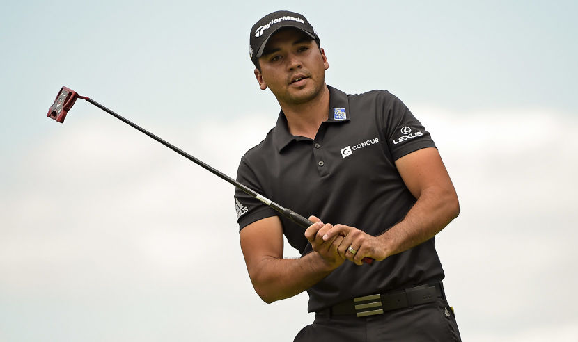 AKRON, OH - JULY 02:  Jason Day of Australia misses a birdie putt on the 4th green during the third round of the World Golf Championships-Bridgestone Invitational at Firestone Country Club on July 2, 2016 in Akron, Ohio. (Photo by Chris Condon/PGA TOUR)