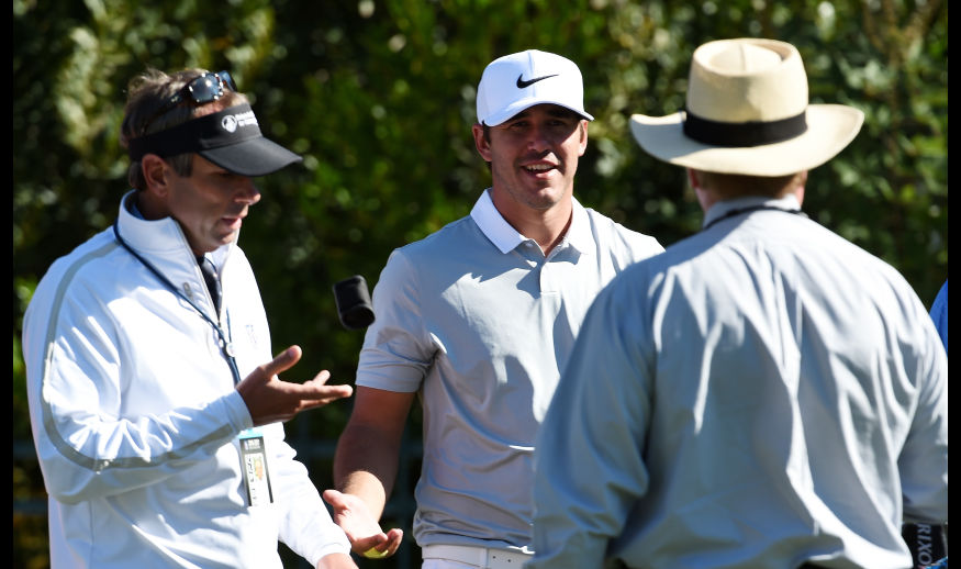 during the third round of the Shriners Hospitals For Children Open on November 5, 2016 in Las Vegas, Nevada.