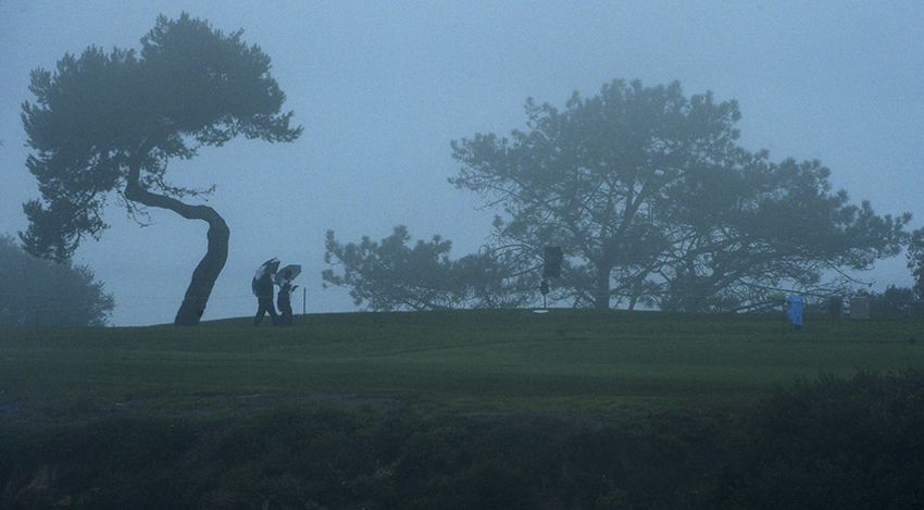 Perfect golf weather at Torrey Pines