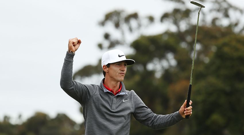 Thorbjorn Olesen swapped his Nike Method Origin B1-01 for a 340-gram Scotty Cameron Newport 2 Timeless putter that made some critical putts on the back nine during the final day of competition. (Scott Barbour/Getty Images)