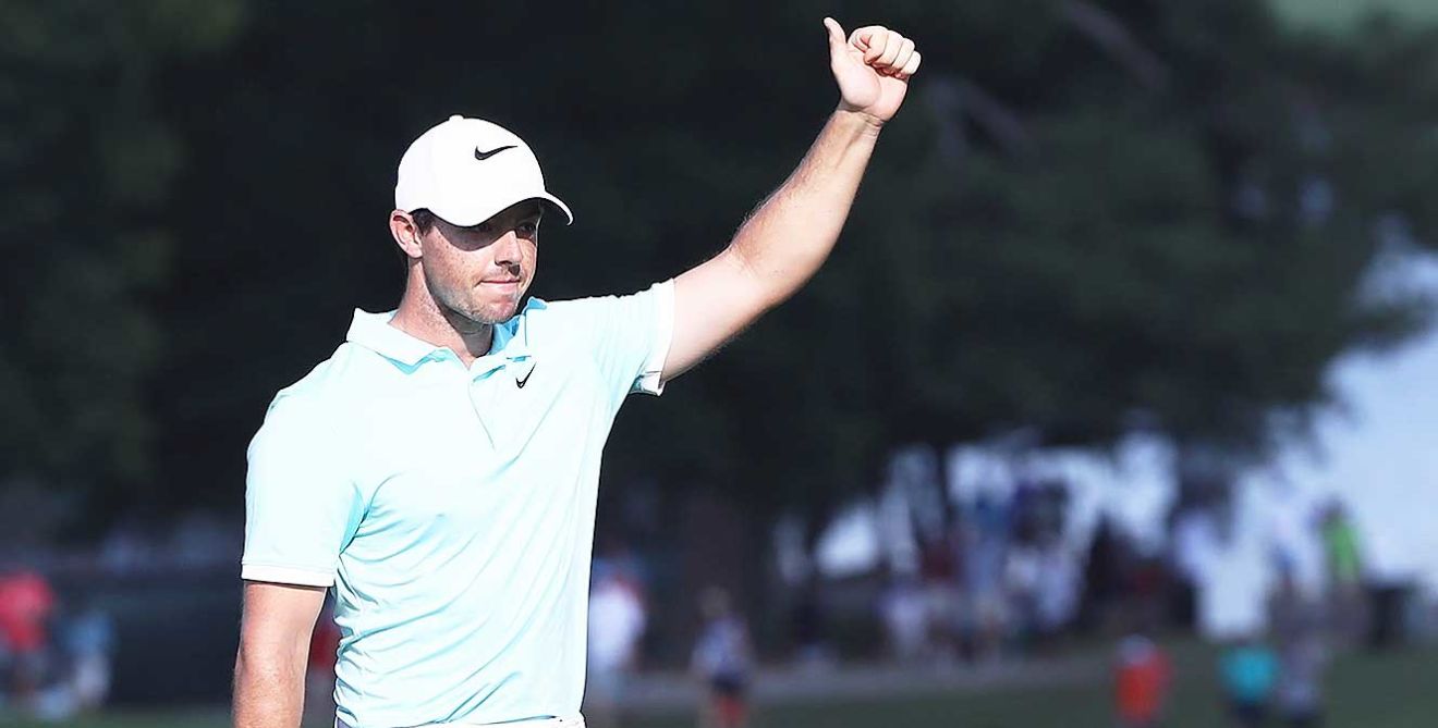 Rory McIlroy triumphed in a three-man playoff at East Lake to claim his first FedExCup. (Sam Greenwood/Getty Images)