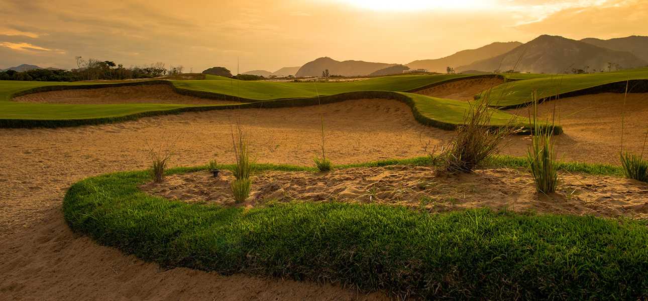 The rugged beauty of the Olympic Golf Course