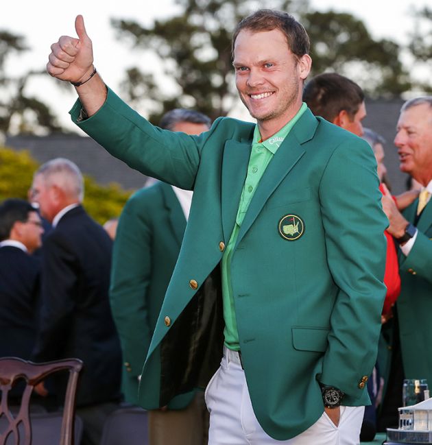 Danny does it at the Masters