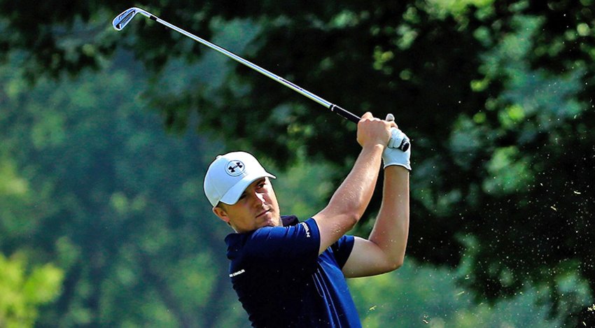 Spieth at the John Deere