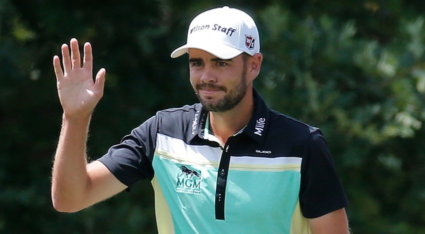 Five birdies, including a near ace on the 16th hole, propelled Troy Merritt to his first victory on the PGA TOUR. (Rob Carr/Getty Images)