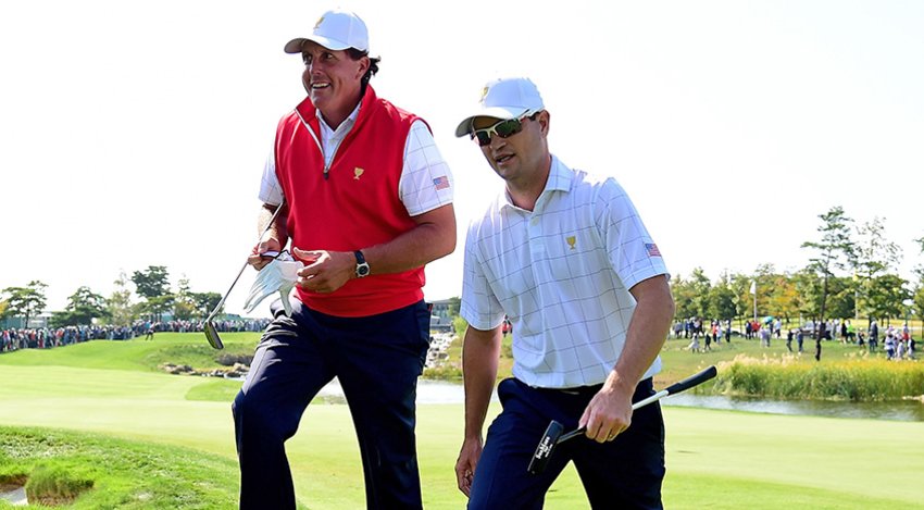 Phil Mickelson and Zach Johnson