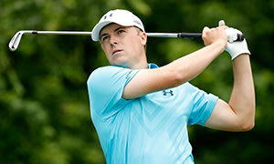 Spieth tied for lead at Colonial